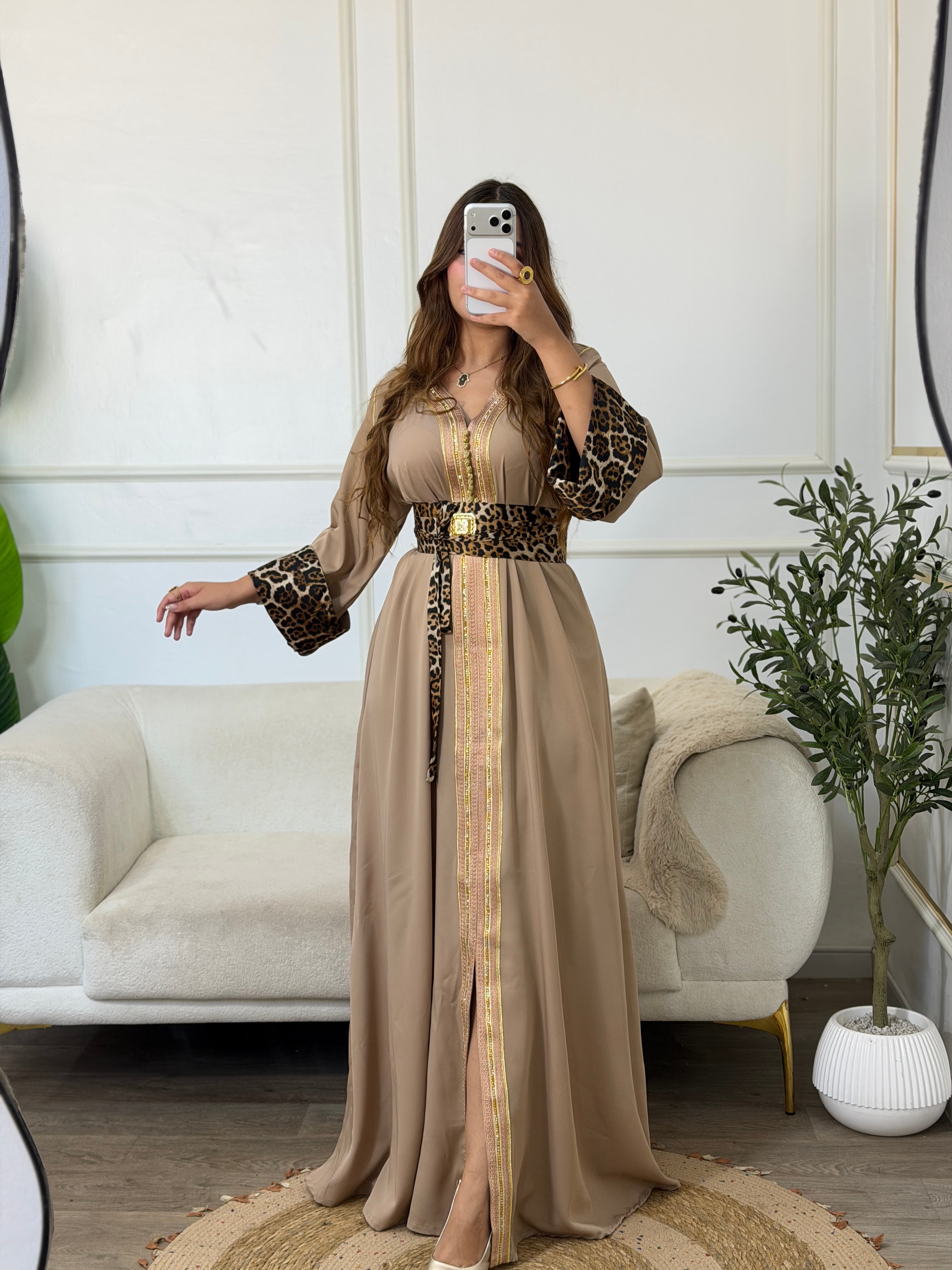 Caftan léopard 3